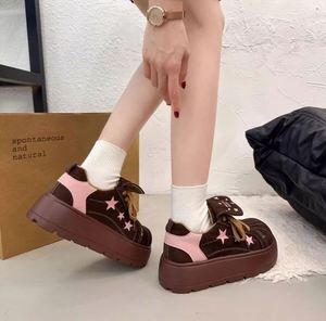 Zapatillas Chunky Retro Coreanas con Plataforma, Novedad Otoño Invierno 2026, Zapatos Casuales de Moda para Mujer con Suela Gruesa y Elevada - Product Image 6