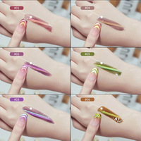 XEIJAYI Vente en gros – Vernis à ongles gel UV Macaron Candy 6 couleurs 10 ml pour nail art DIY avec violet prune – Fournisseur d'usine