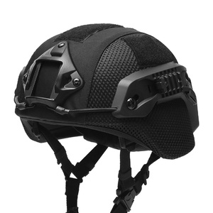 CHINA XINXING Supply Head Protection Tactical Gear Black <strong>Mesh</strong> Fabric UHWMPE Aramid PE Armor MICH Tactical <strong>Helmet</strong> - Product Image 1