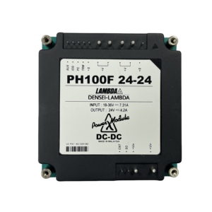 Nuevo Convertidor CC-CC TDK PH100F24-24 de 24V 100W, Módulo Aislado para Automatización Industrial, Montaje en Riel DIN, Entrada de 4.2A 18V-36V - Product Image 1