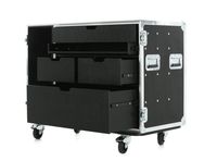 Cases de vol en aluminium EVA X-BASON personnalisables Mallettes à outils Atem Amplificateur Rack Blackmagic Design Tricaster Blackmagic OEM
