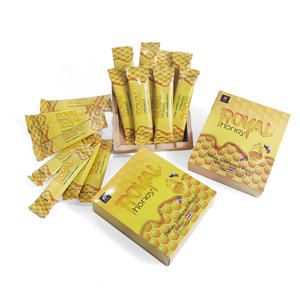 Jarabe de Miel Real VIP para Hombres, Suplemento Energético, Envasado Individualmente para Adultos, Rico en Minerales, No Apto para Mujeres Embarazadas - Product Image 1