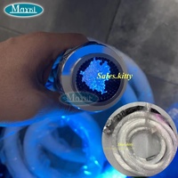 Kit d'éclairage LED à fibres optiques PMMA 20W à double port, avec changement de couleur, effet ciel étoilé scintillant