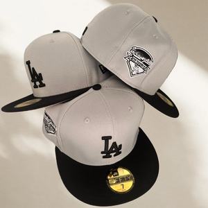 Nueva <span class=keywords><strong>Gorra</strong></span> Ajustada de 6 Paneles con Visera Curva, Gorras de Hombre, <span class=keywords><strong>Gorra</strong></span> New Era Original con Bordado, Gorras Snapback, Gorras Trucker, <span class=keywords><strong>Gorra</strong></span> de Béisbol - Product Image 3