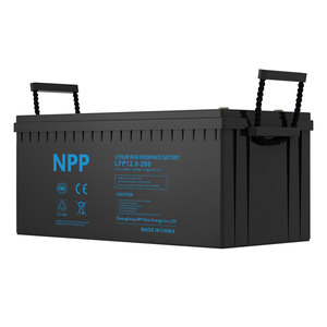 แบตเตอรี่เก็บพลังงานแบบเรียงซ้อนได้ 12.8V 25.6V 50Ah 100Ah 200Ah 280Ah IP65 ได้รับการรับรอง UN38.3 รับประกัน 5 ปี พร้อมระบบในตัว - Product Image 1