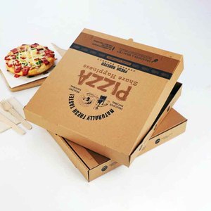 Box Pizza Customized Printing Different Size Cheap Corrugated Box Pizza Box
