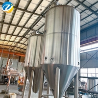 Cuve de fermentation cylindrique de haute qualité en acier inoxydable ZJ 2000L SUS304/316L