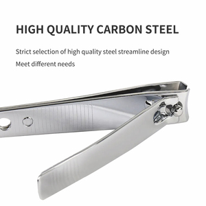 Chuyên nghiệp bán buôn OEM biểu tượng tùy chỉnh nhãn hiệu riêng chăm sóc móng tay không gỉ/carton thép Toe Nail Clipper - Product Image 3