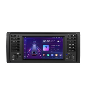 Junsun-Radio multimedia para coche, Radio con <span class=keywords><strong>Android</strong></span>, CarPlay, navegación, para BMW 5 Series E39 X5 E53 M5 1996-2003, stock europeo - Product Image 1