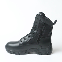 Bottes tactiques personnalisées d'usine, antidérapantes, pour la randonnée, en cuir pour hommes, anti-choc, résistantes aux perforations, vente en gros
