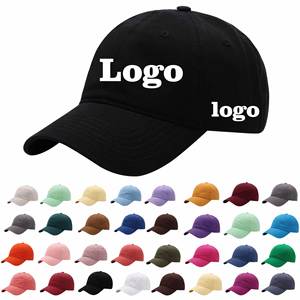 Wholesale 100% Cotton Baseball Caps for Dad Customizable Fashionable Blank Sports Truckers Embroidered Logo Outdoor Winter - Product Image 1