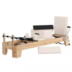 <span class=keywords><strong>Pilates</strong></span> reformer özel <span class=keywords><strong>Pilates</strong></span> makinesi ev egzersiz çok amaçlı meşe <span class=keywords><strong>Pilates</strong></span> Reformer çekirdek eğitim yatak - Product Image 1