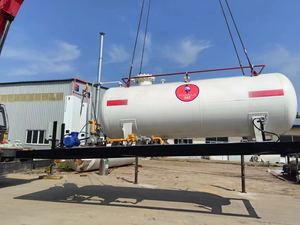 محطة تعبئة غاز مسال محمولة 5 طن و 10 طن و 15 طن و 20 طن و 50 طن ، سعر خزانات غاز مسال lpg - Product Image 5