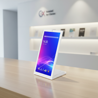 Kiosque publicitaire vertical en L de 15,6 pouces avec écran tactile, Android 14 RK3576S, tablette IP65 en plastique pour centre commercial