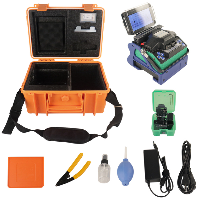 Softel 7s Fast Splice fiber optic fusion splicer Fully-automatical Dustproof Waterproof smart splicing machine