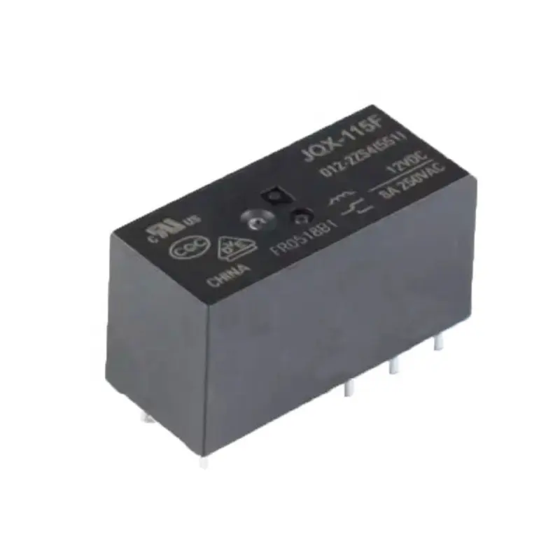 Electronic component electromagnetic direct current relay 12V/24VDC 8A 8PIN DIP JQX-115F/012-2ZS4 relay module