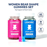 Gummies de Soutien à la Silhouette Féminine, Complément de Beauté, Gummies pour le Soin des Seins et des Hanches, Marque Privée OEM