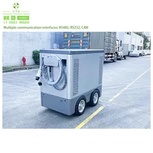 Carregador portátil ev com bateria, estação de carregamento portátil para carro, CTS 60kw 120kW, para resgate de emergência, dc