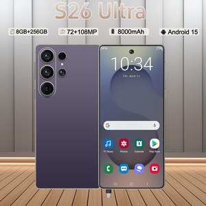 สมาร์ทโฟนรุ่นใหม่ล่าสุดจากโรงงาน ขายส่ง ขนาด 6.9 นิ้ว รองรับ 5G ความถี่ทั่วโลก คุณภาพสูง ปลดล็อคด้วยใบหน้า S26 Ultra สมาร์ทโฟนระบบ Android - Product Image 2