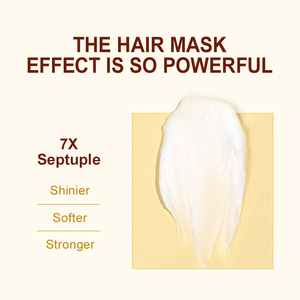 Queratina colágeno oro quinua reparación <span class=keywords><strong>mascarilla</strong></span> <span class=keywords><strong>para</strong></span> el <span class=keywords><strong>cabello</strong></span> seco dañado Etiqueta Privada tratamiento de suavizado hidratante profundo - Product Image 2