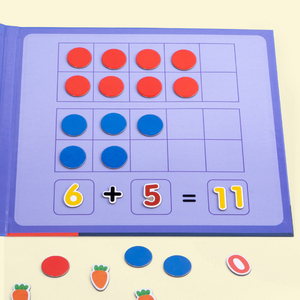 Libro Educativo di Aritmetica per Bambini, Gioco di Puzzle per l'Apprendimento dei Numeri, Addizione e Sottrazione - Product Image 6