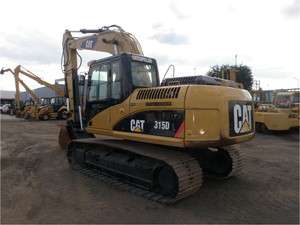 Excavadora de cadenas CAT315D de 15 toneladas usada, pocas horas de trabajo, capacidad de cazo de 0.75m, alta potencia de excavación - Product Image 5