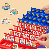 Jeu de société à succès : Devinez qui ? Jeu de table personnalisé pour enfants, 2 joueurs