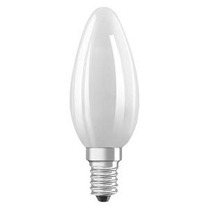 Lámpara LED tipo vela con filamento mate E14 de 6.5w y 2700k, ideal para crear ambiente y proporcionar luz cálida. - Product Image 2