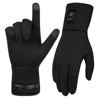 Gants chauffants Dr.Warm pour hommes et femmes, batterie rechargeable 7,4 V, écran tactile, gants chauffants électriques