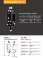 Machine de découpe laser à fibre CNC haute précision avec tête de mise au point automatique OSPRI, générateur Raycus, précision +/- 0,2 mm, équipement de découpe de métal certifié CE