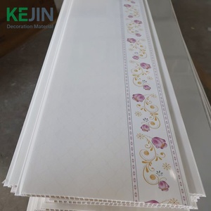 Modern <strong>PVC</strong> Wall Sheet <strong>for</strong> <strong>Bathroom</strong> Waterproof Plastic Wall Panel <strong>Cladding</strong> Traditional Pattern - Product Image 4
