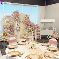 LEDA Wholesale Events Decor Chariot à desserts en acrylique blanc de haute qualité pour mariage