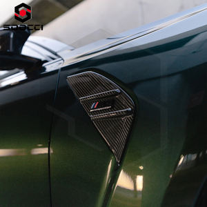 Droge Koolstofvezel Mp Stijl Zijmarker Kit Voor Bmw G80 G81 M3 G82 G83 M4 Spatbord Ventilatie Set Zijde Ventilatieopeningen Badge <span class=keywords><strong>M</strong></span> Prestaties - Product Image 6