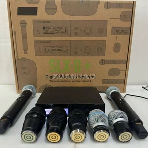 Sistema de Micrófono Inalámbrico UHF de Doble Canal de Alto Rendimiento SLXD4D+ KSM9 S58, Incluye Dos Micrófonos, Sonido Nítido para Espectáculos en Vivo, <span class=keywords><strong>Karaoke</strong></span> - Product Image 5