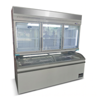 Équipement de réfrigération pour cuisine commerciale, réfrigérateur vitrine pour supermarché, armoire réfrigérée, mini-réfrigérateur pour viande