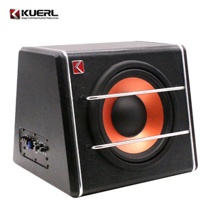 ซับวูฟเฟอร์ KUERL ขนาด 10 นิ้ว กำลังขับ 90 วัตต์ ระบบเสียงรถยนต์แบบโมโน ตู้ลำโพง MDF หุ้มหนัง PVC - Product Image 4