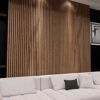 Panneaux muraux en WPC pour l'intérieur, écologiques, imperméables, résistants au feu, design moderne, grain de bois, pour hôtels, appartements, usage commercial