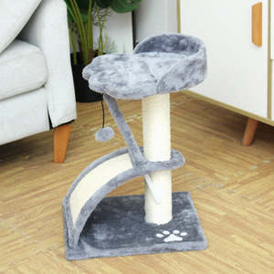 Jia Ni <b>Cat</b> <b>Cat</b> Tree Sisal Scratching Post Small <b>Cat</b> <b>Climbing</b> <b>Frame</b> Durable All Seasons Pet Toy - Product Image 1