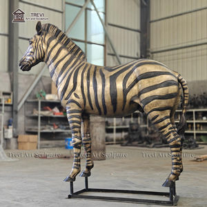 Estatua <span class=keywords><strong>de</strong></span> escultura <span class=keywords><strong>de</strong></span> cebra <span class=keywords><strong>de</strong></span> bronce <span class=keywords><strong>de</strong></span> Animal realista <span class=keywords><strong>de</strong></span> metal fundido a mano a la venta - Product Image 6
