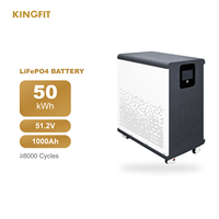 Baterai 50kWh 1000Ah Baterai Lithium 50kWh untuk Penyimpanan Energi Surya LiFePO4 Baterai UN38.3 MSDS untuk Penggunaan Komersial