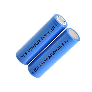 18650 Rechargeable cylinder li-ion lithium-ion battery cell 3.6v 3.7v 2600mAh