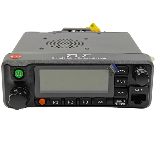 TYT MD-9600 DMR Mobile Radio 20KM 50W Dual Band Long Range Communication Radio TYT MD 9600 DMR Radio Mobile Transceiver