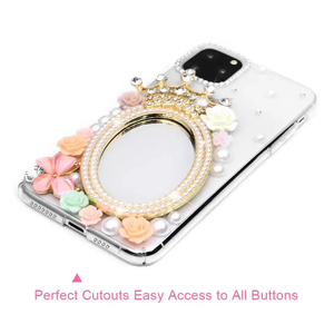 เคสโทรศัพท์แบบติดเพชรชุดงานแฮนด์เมดสุดหรูสำหรับ <span class=keywords><strong>Samsung</strong></span> <span class=keywords><strong>Z</strong></span> <span class=keywords><strong>Fold</strong></span> 2 3 <span class=keywords><strong>4</strong></span> 5 6 7 - Product Image 3