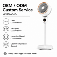 Ventilateur oscillant électrique robuste et peu encombrant, idéal pour le camping en extérieur, avec trépied flexible, pour usage hôtelier - Meilleure vente 2025
