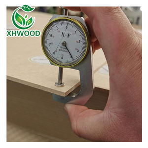 XHWOOD 4 5 6mm Tamaño grande Dimensión personalizada <span class=keywords><strong>MDF</strong></span> Tablero de fibra de densidad media 6*8 pies 6*12 pies Precio barato de China - Product Image 4