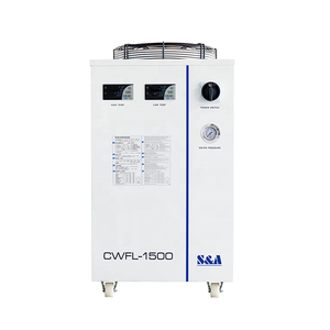 Enfriador de Agua de Doble Temperatura para Máquina de Corte por <span class=keywords><strong>Láser</strong></span> de Fibra S&A CWFL-1500ANS03, Pieza de Equipo <span class=keywords><strong>Láser</strong></span> de 1064nm, 1.5kW 0.5 - Product Image 1