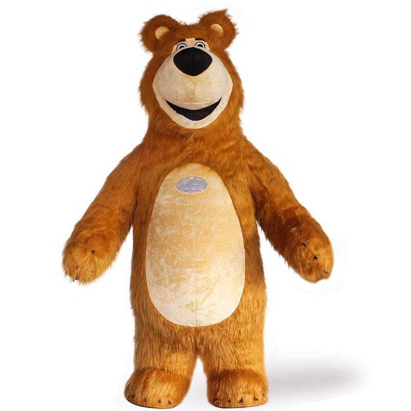 Nuovo Martha Bear, pancia color beige-marrone chiaro.