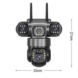 V380Pro Solar Camera 4G Outdoor Rotatable Surveillance With Solar Panel And Voice Intercom For Home Security - Product Image 2