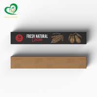 Caja de Papel Rígido Reciclable Personalizada con Logotipo en Relieve, Diseño Gratuito, Caja de Embalaje para Dulces Navideños y Barras de Chocolate