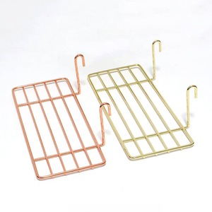 3-Color Retail Store Organizer Metal Steel Wire Wall Grid Panel Rack Display Shoe Shelf for Shop Use - Product Image 6